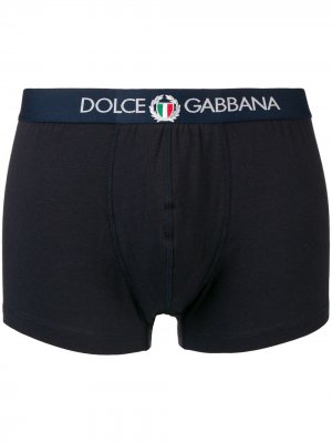 Боксеры по фигуре Dolce & Gabbana. Цвет: синий