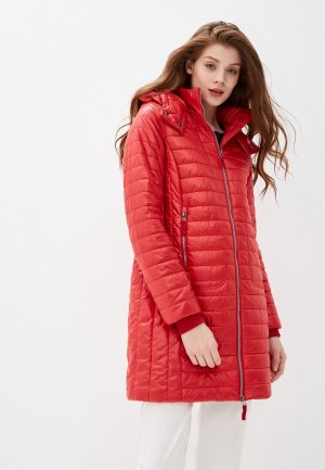 Куртка утепленная Baon. Цвет: красный